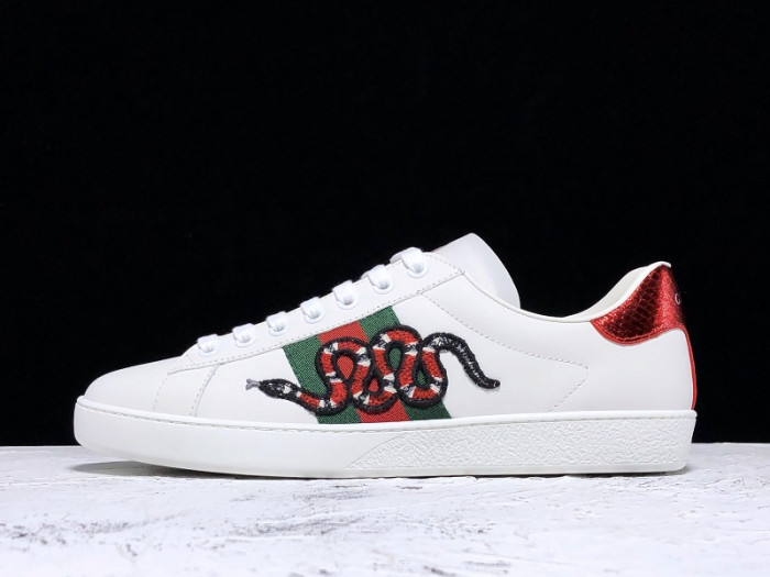 G*u*i ace leather sneaker ‎456230 02jp0 9064