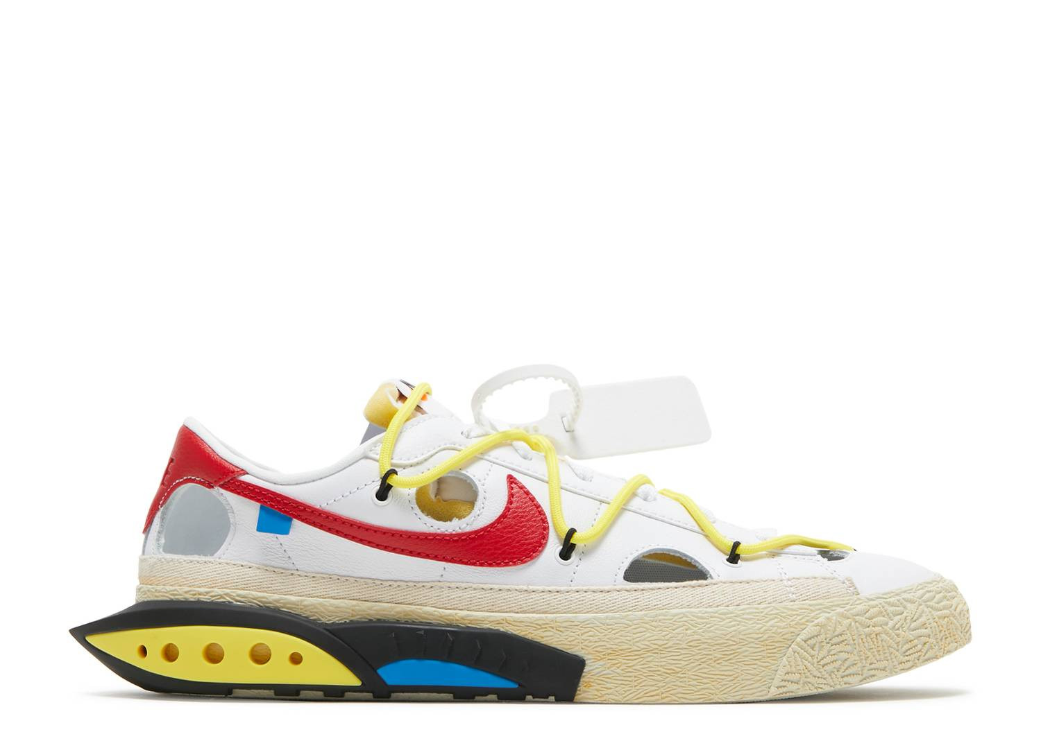 UA OFF-WHITE X BLAZER LOW 'WHITE UNIVERSITY RED'