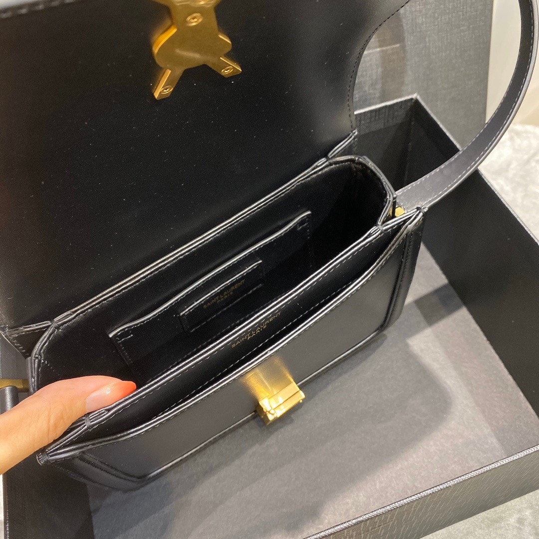 Sa1nt Lau*nt Y51 SOLFERINO BOX BAG 19CM
