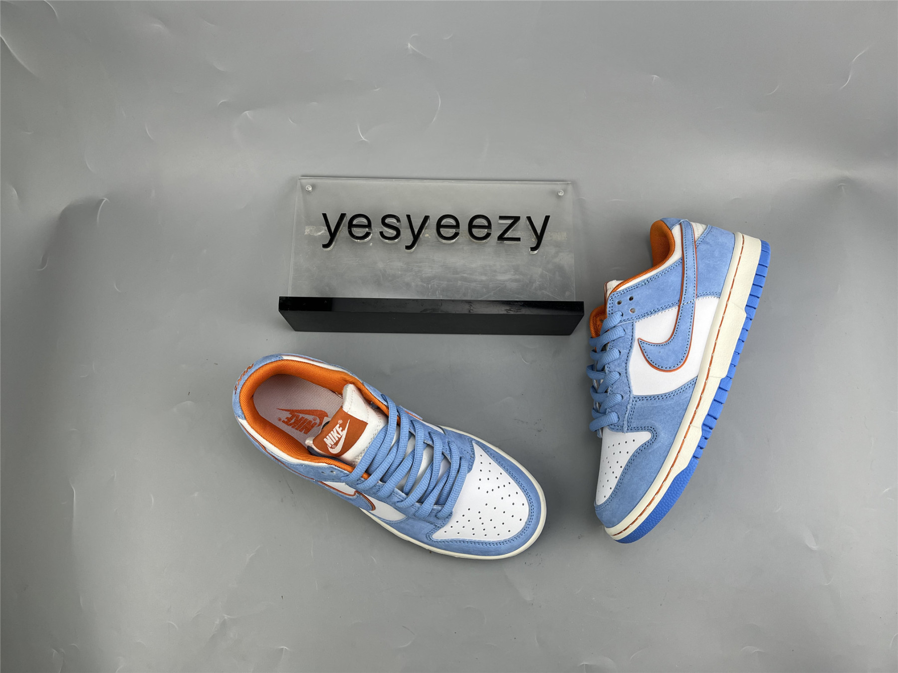 UA NIKE DUNK LOW BLUE ORANGE