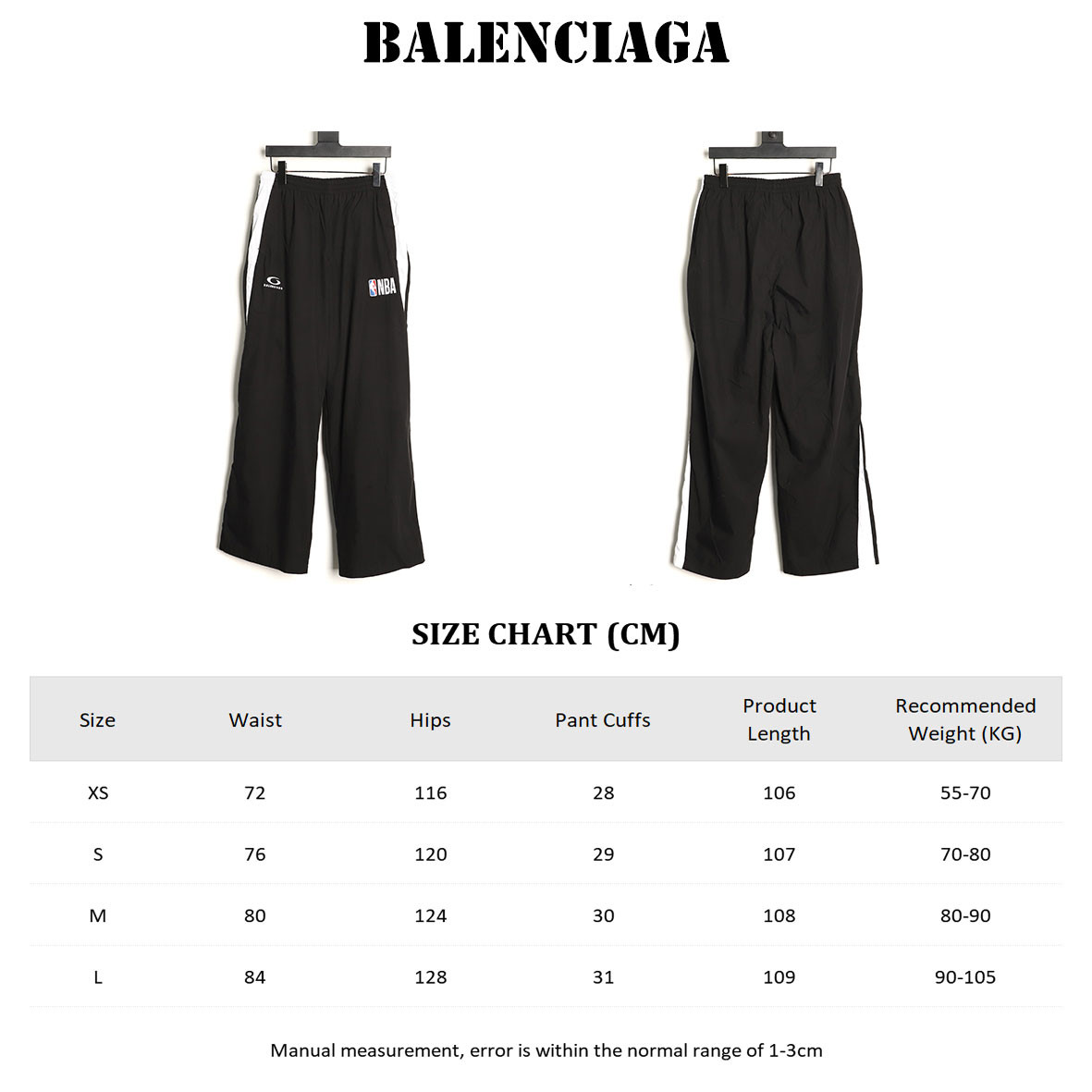 Ba1en*iaga 26SS Pants