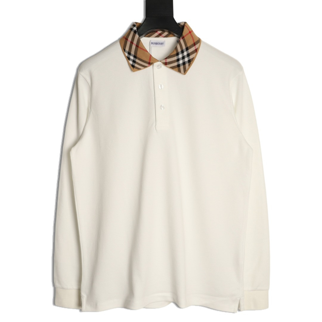 Bv*b*rry 26SS Long-sleeved Polo Shirt