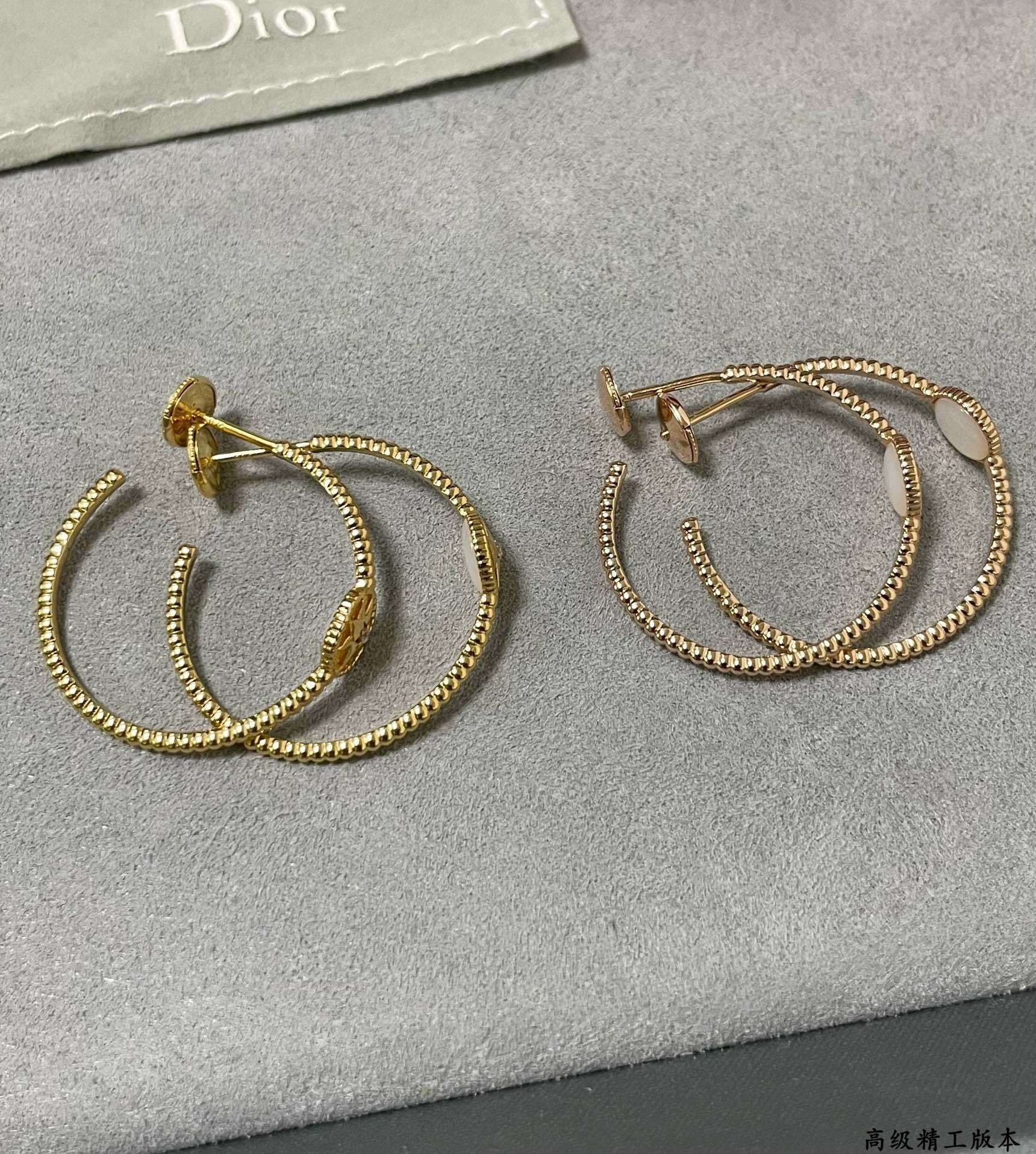 D10r rose des vents earrings
