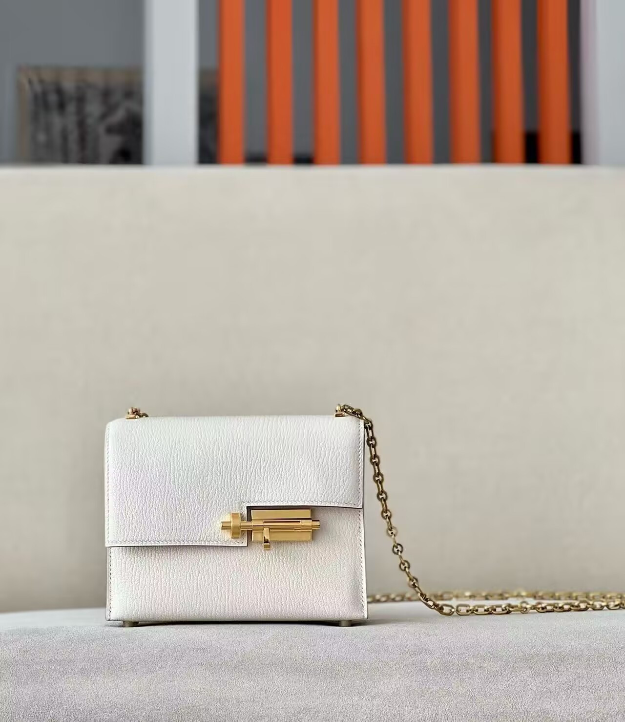 H**me5 Verrou Chaîne Bag 21cm (Made to order)