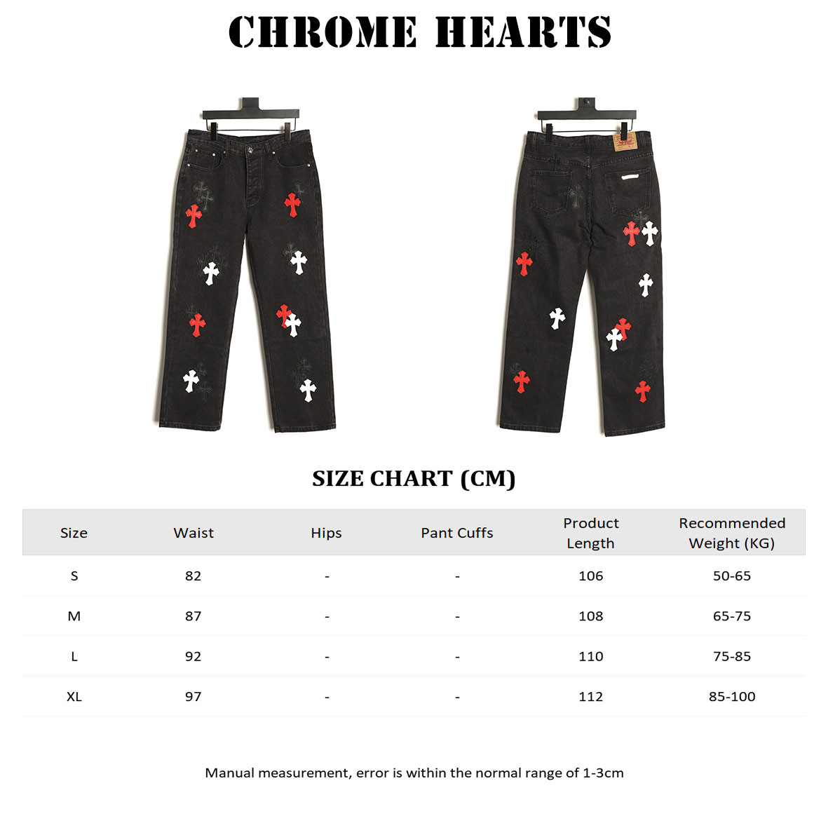 Ch*0me He**ts Jeans Suit