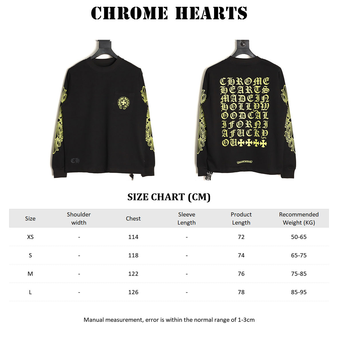 Ch*0me He**ts Long-Sleeved T-shirt