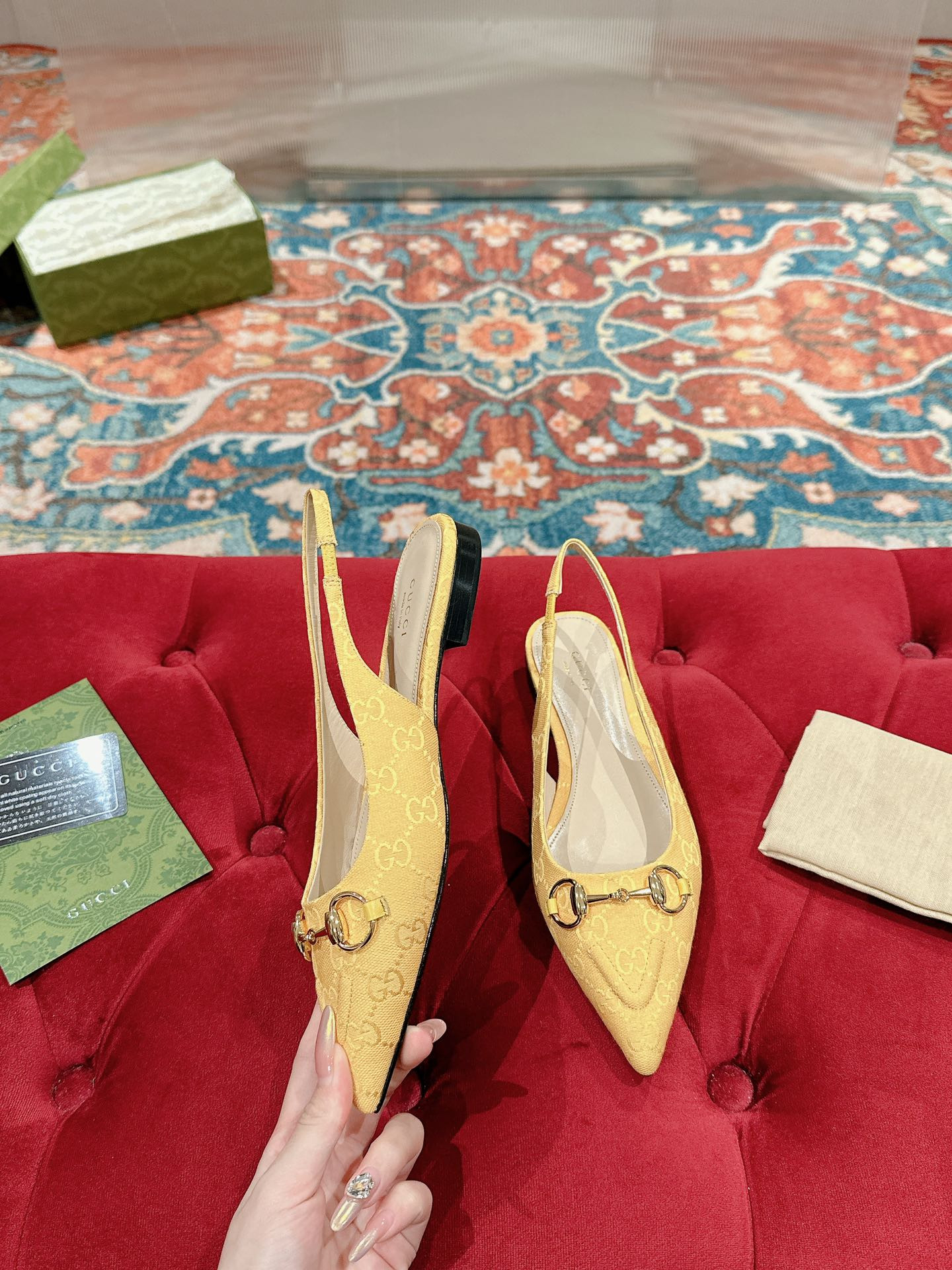 UA Gvc*1 HORSEBIT SLINGBACK FLAT
