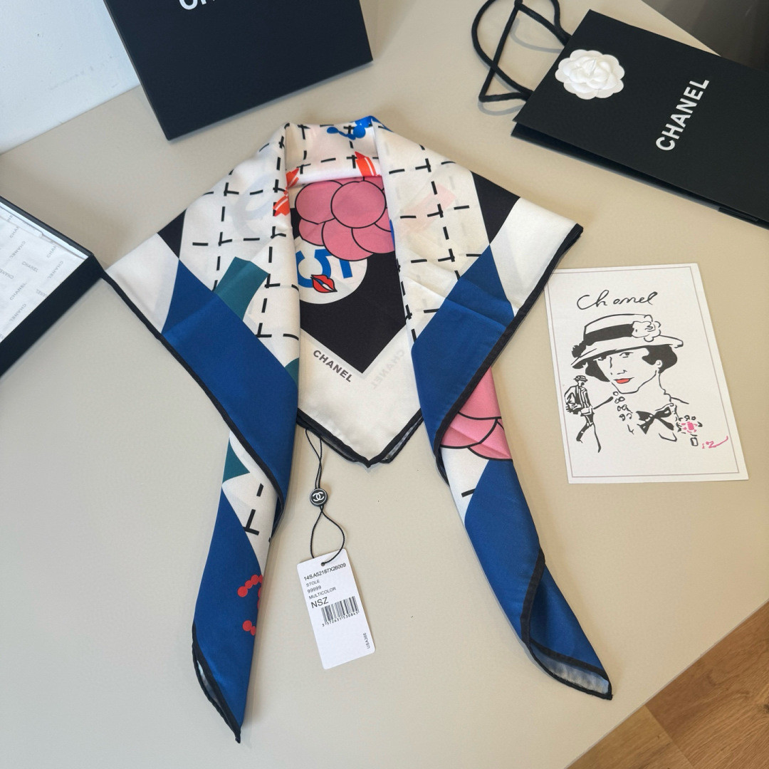 Ch**el scarf 90x90cm